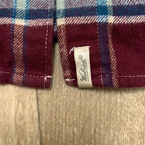 Womens Woolrich Flannel‎ Button Up Casual Longsleeve Shirt - Picture 4 of 6